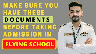 List of documents you should have before taking admission in flying schoolDetail explanation [upl. by Petuu]