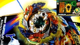 Beyblade Burst B122 Geist Fafnir 8Ab  B124 Long Launcher Set Review [upl. by Iruy]