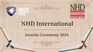 2024 NHD International Awards Ceremony [upl. by Jeanie]