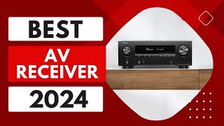 Unveiling the Best AV Receiver  Top 5 Picks for 2024 [upl. by Banebrudge]