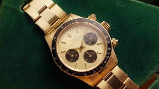 Rolex Ref 6263 Oyster Cosmograph 18k Yellow Gold [upl. by Loggins]