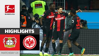 Bayer 04 Leverkusen  Eintracht Frankfurt  Highlights  Matchday 15 – Bundesliga 202324 [upl. by Tingley]