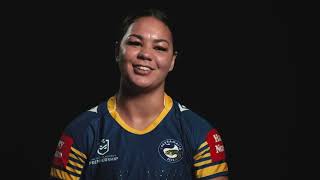 NRLW Ampol Rookie Reflections  Kennedy Cherrington  2022 [upl. by Ahsael]