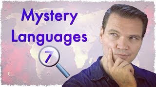 Mystery Languages 7  Can you guess them all [upl. by Aysab]