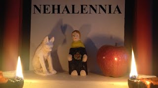 🍏 NEHALENNIA Pagan Goddess of the North Sea Roman  Gaulish  Germanic Deity🍏🐕 [upl. by Carper]