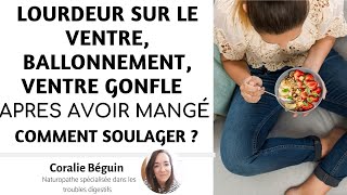 Jai des lourdeurs sur le ventre le ventre gonflé  Ces 4 principes quon ne vous explique pas [upl. by Lednahc]