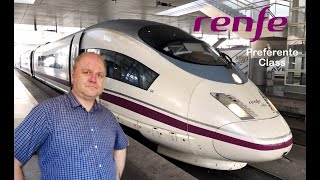 RENFE AVE 103 High Speed Rail  Report  Madrid  Barcelona [upl. by Silecara]