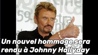 Un nouvel hommage sera rendu à Johnny Hallyday [upl. by Enaid294]