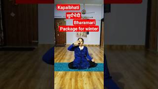 three pranayam for winter shortsfeed yogalife yogwithmadhu [upl. by Anna-Diana]