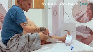 Stetic Sense  Sense Laser by D Light  Epilazione permanente a casa tua [upl. by Eeruhs]