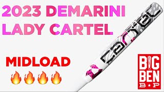 2023 Demarini Lady Cartel USSSA Slowpitch Softball Bat [upl. by Anyk]