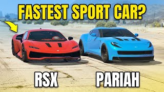 GTA ONLINE  ITALI RSX VS PARIAH WHICH IS FASTEST [upl. by Daveen]