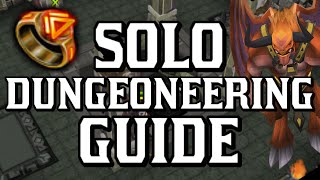 Solo Dungeoneering Guide Tips and Strategy for Fast DG XP Runescape 2014 [upl. by Udella]