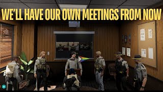 BCSO High Command Reaction To Finding Out That BCSO Got Kicked Out Of PD Meeting At MRPD  NoPixel [upl. by Ocirred]