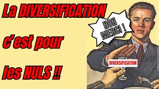 La DIVERSIFICATION Fausse bonne idée [upl. by Mcferren66]