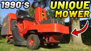 UNIQUE 30 YEAR OLD BRITISH MOWER [upl. by Eidur]