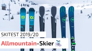 SKITEST AllmountainSki 201920  VÖLKL DEACON 84  K2 iKonic 84Ti  ROSSIGNOL Experience 84AI [upl. by Allista601]