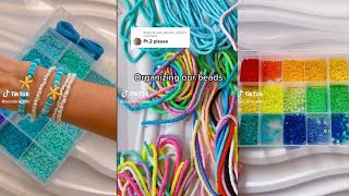 🎗️Clay Bead Bracelet TikTok Compilation 🎗️ Making Bracelet Edits Shorts amp Reels Small Business 209 [upl. by Nodababus]