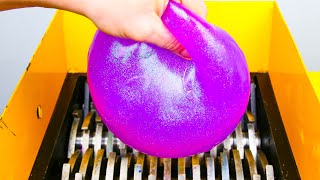 Shredding Mega Slime Ball Oddly Satisfying Video [upl. by Corrine453]