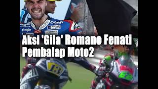 Romano Fenati dengan Aksi Gilanya di Pebalap Moto2 [upl. by Etireugram]