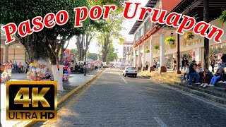 Paseo por Uruapan Michoacán  Viaje por las Calles de Uruapan 🧭 [upl. by Nyad]