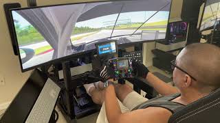 Sim Rig Tech Demo Simucube 2 Sport  Cube Controls Formula CSX2  Fanatec ClubSport V3 Pedals [upl. by Whorton]