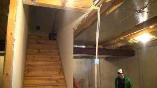 DIY Basement Stairway Ideas [upl. by Rodoeht43]