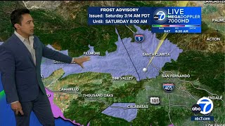 Rain moves out warm temps arriving in SoCal soon [upl. by Aenit]