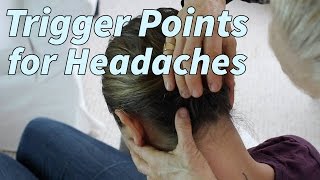 Trigger Points for Headaches  Massage Moments [upl. by Shaeffer55]