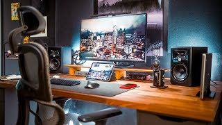 How to get a CHEAP Modern Desk Setup  Cozy Creative amp Minimal [upl. by Draper267]