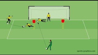 Goalkeeper training session 19  Platanias FC ● 4GK [upl. by Sakiv]