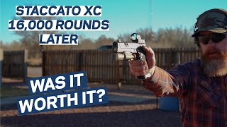 16000 ROUNDS LATER STACCATO XC REVIEW LONG TERM UPDATE MOST RELIABLE 2011 [upl. by Curkell450]