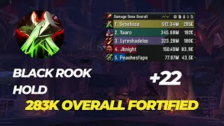 22 Black Rook Hold assassination rogue POV 283k overall bleed build dragonflight 1025 season 3 [upl. by Hitoshi]