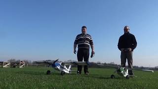 Avios Grand Tundra 17m VS Durafly Tundra 13m Flight Test [upl. by Ellimahs384]