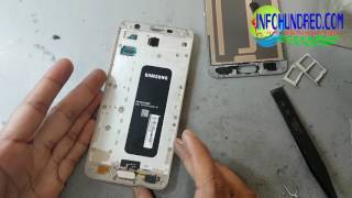 samsung galaxy j7 prime Disassembly [upl. by Cleopatre]