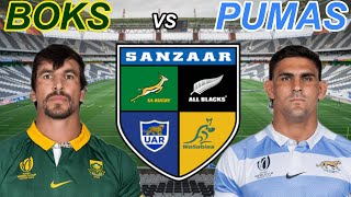 SOUTH AFRICA vs ARGENTINA Rugby Championship 2024 Live Commentary [upl. by Biggs]