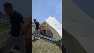 Inflatable home tent factory for camping equipment inflatabletent [upl. by Nosille]