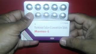 Montas L Tablets review एलर्जीखांसी अस्थमा की बेमिसाल दवा [upl. by Shelagh]