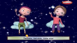 Twinkle Twinkle Little Star  Nursery Rhymes Lyrics  Nursery Poems  3D Nursery Rhymes For Children [upl. by Etolas334]