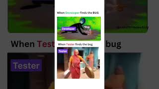 Dev vs Tester 😅memes meme react reaction latest trending tranding ytshorts shorts india [upl. by Ginsburg]