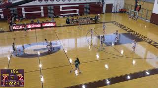 Gloversville vs Hudson Falls High School Girls Varsity Basketball [upl. by Ruscio]