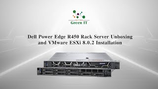 Dell PowerEdge R450 Rack Server Unboxing and VMware ESXi 802 Installation [upl. by Aynot981]