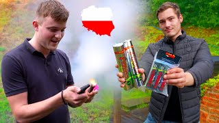 HARD KNALVUURWERK AFSTEKEN IN POLEN [upl. by Ediva]