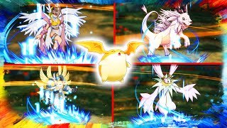 Digimon Survive All PATAMON Evolution Signature attack [upl. by Abibah]