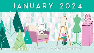 January 15 2024 36pm CST  Creative Sprints [upl. by Aimar]