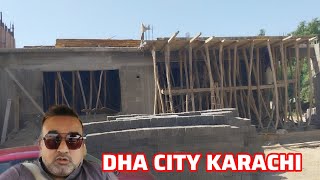 DHA City Karachi Future of Your Child  Grey Structure for Sale  Bahria town Karachi Update [upl. by Mailand572]