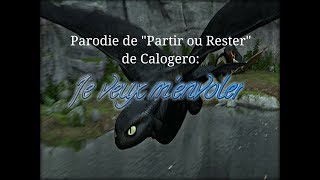 Parodie de quotPartir ou Resterquot de Calogero Je veux menvoler [upl. by Southworth284]