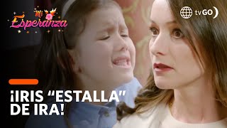 ¡Iris se enoja al ver que Cesar y Esperanza quieren a Elsa  Mi Esperanza 07092018 [upl. by Mateya972]