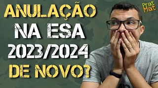 QUESTÃO PASSÍVEL DE ANULAÇÃO NA ESA 2023 EM MATEMÁTICA [upl. by Mab]