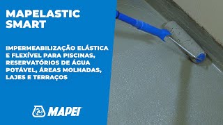 MAPELASTIC SMART  Impermeabilização elástica e flexível [upl. by Sams]